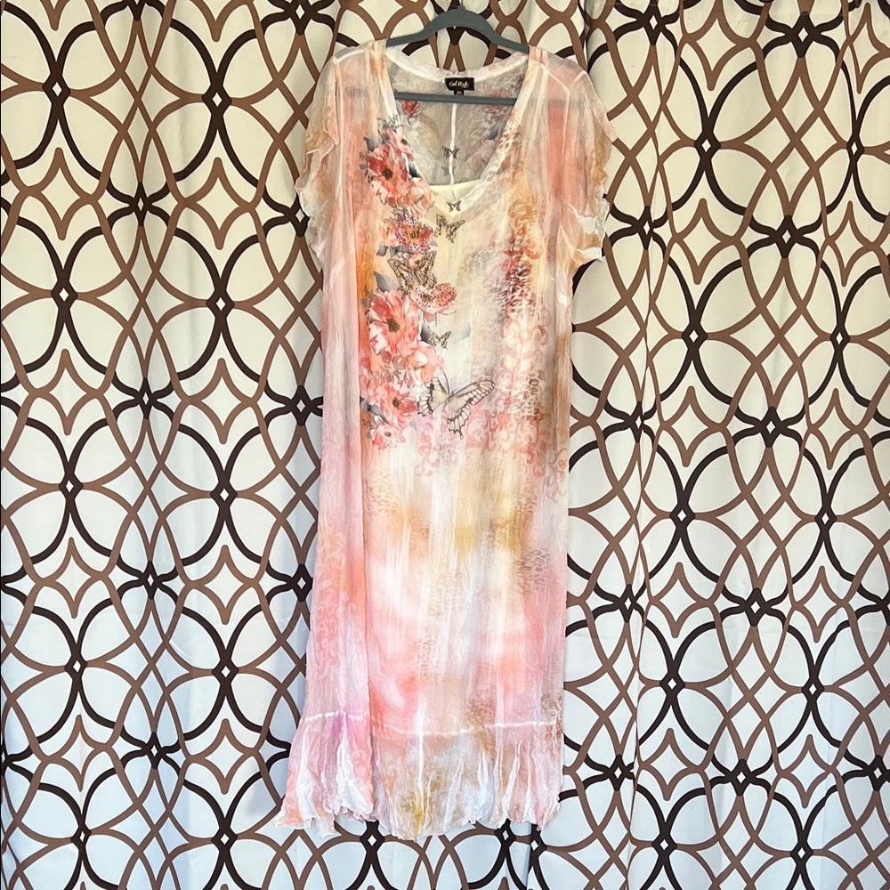 Elegant Floral Maxi Dress
